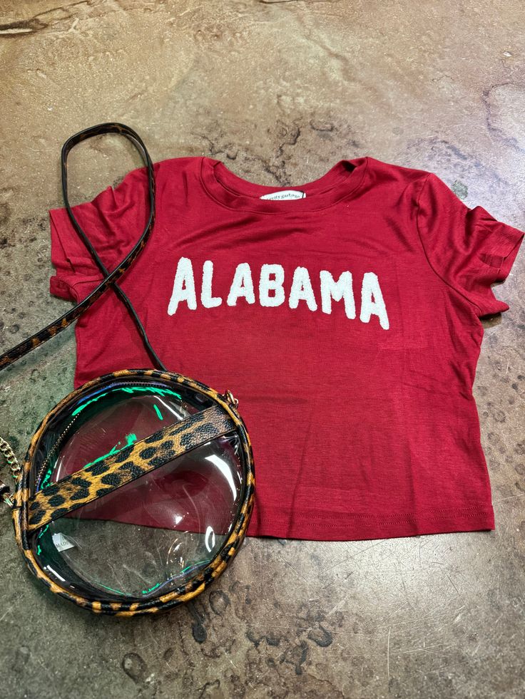 red alabama crimson tide t-shirt Red Tops For Game Day In Fall, Red School Spirit Fan Gear Top, Casual Red Tops For Game Day, Collegiate Tops With Letter Embroidery For Game Day, Collegiate Letter Embroidery Top For Game Day, Casual Tops With Letter Embroidery For Game Day, Collegiate Tops With Embroidered Graphics For Game Day, Red T-shirt For Fall Game Day, Trendy Red T-shirt For College