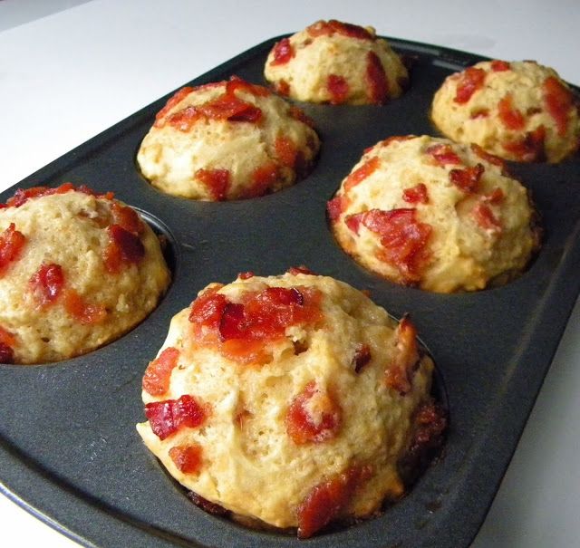 some muffins that are sitting in a pan