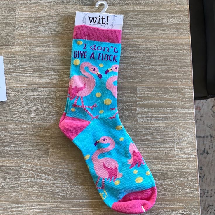 Wit Seriously Funny Socks. Brand New Casual Pink Socks For Summer, Fun Pink Socks For Summer, Pink Novelty Socks For Gift, Stretch Pink Socks For Summer, Comfortable Pink Summer Socks, Pink Stretch Socks For Summer, Pink Stretch Casual Socks, Fun Pink Socks For Winter, Fun Pink Socks For Stocking Stuffers