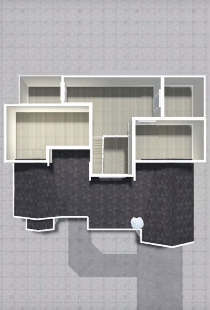 the floor plan for an apartment with no one in it