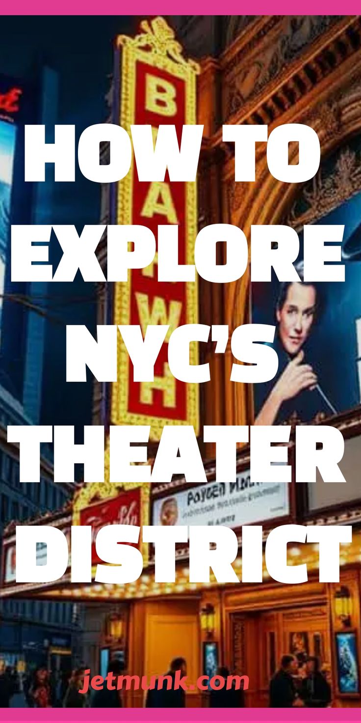 Exploring NYC’s Theater District: Best Shows and Where to Stay Nyc Theater District Restaurants, Theater District Nyc, New York Studio Apartment, Nyc Broadway, New York Broadway, Broadway New York, Destination Travel, Broadway Nyc, Theater District