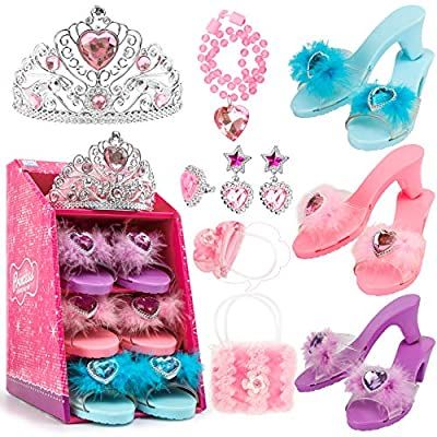 Promotion has ended Toddler Dress Up, Pretend Play Costumes, Dress Up Shoes, Pretend Jewelry, Play Shoes, Princess Toys, Cosplay Jewelry, Princess Dress Up, Beg Tangan