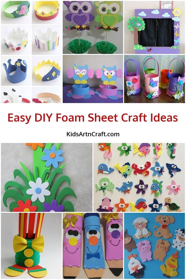 easy diy form sheet craft ideas for kids to make with paper plates and other items