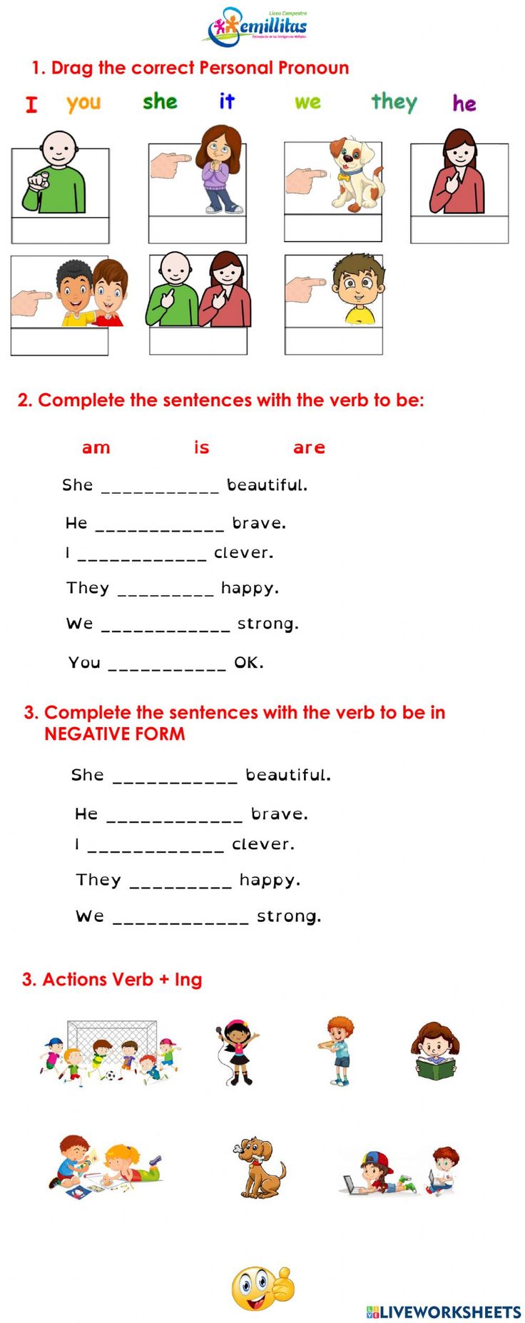 the worksheet for children's english speaking and spelling practice with pictures on it