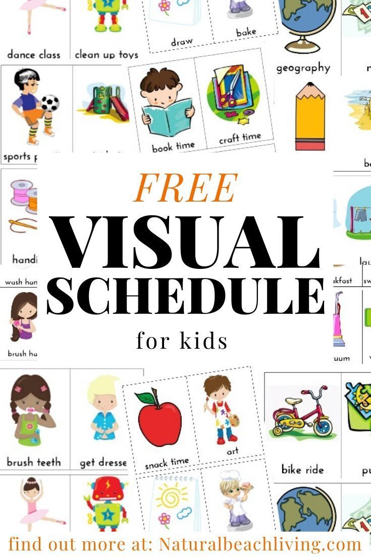 the free visual schedule for kids