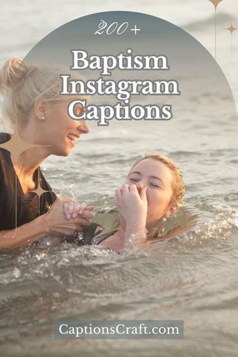 Baptism Instagram Captions: Discover the most captivating and inspiring quotes to elevate your baptism photos and share your joy with the world! Baptismal Quotes Baby, Adult Baptism Quotes, Baptism Captions Instagram, Baptism Quotes Christian, Baptized Quotes Baptisms, Baptism Verses, Baptism Quotes, Baptism Pictures, Water Baptism