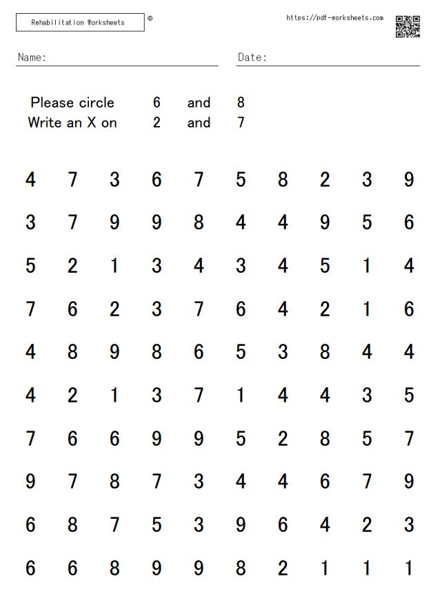 a number line worksheet with numbers to 10 and 9 on the front page