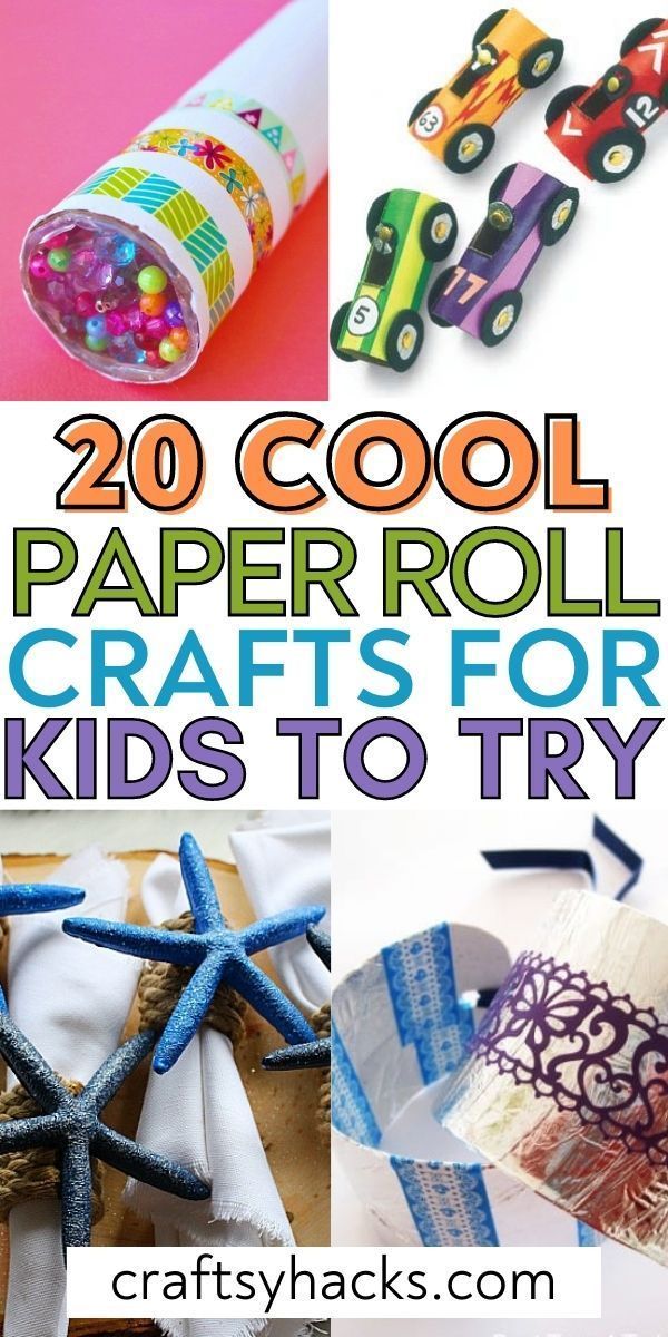 20 cool paper roll crafts for kids to try