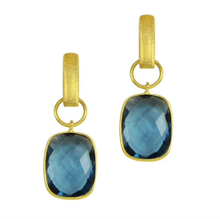 Indulge your sense of style with the luxurious Betty Carre Bella Earrings. Made with 18k gold plating and featuring stunning stones, these earrings will elevate any outfit. Whether you're dressing up for a special occasion or adding some glamour to your everyday look, these earrings will make you feel confident and beautiful. Yellow Gold Earrings With Gemstone Accents For Party, Yellow Gold Gemstone Earrings For Party, Elegant Gemstone Hoop Earrings For Formal Occasions, Gold Earrings With Gemstone Accents Fine Jewelry, Gold Earrings With Gemstone Accents In Fine Jewelry Style, Modern Gold Earrings With Gemstone Accents, Formal Gold Earrings With Gemstone Accents, Elegant Gold Plated Gemstone Earrings, Gold Elegant Hoop Earrings With Gemstone Accents