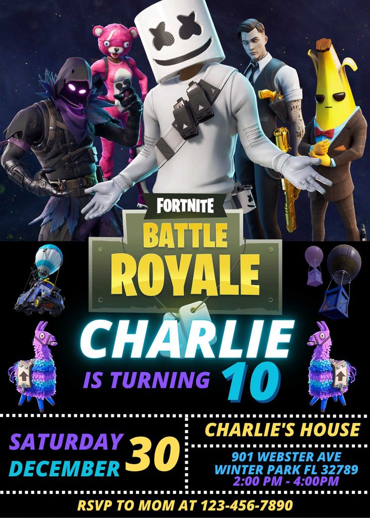 the fortnite battle royale is turning 10 on saturday, december 30th at 3 30 pm