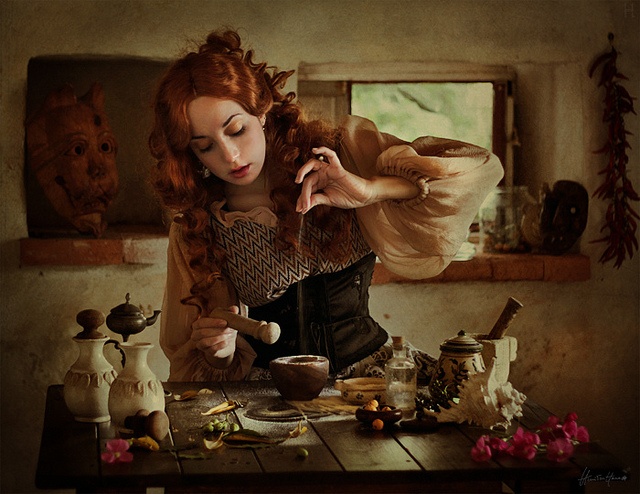 potion making Dream Photography, Hedge Witch, Witch Spell, Witch Magic, The Worst Witch, Kitchen Witch, Book Of Shadows, Character Inspiration, Ritual