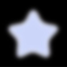 a white star on a black background