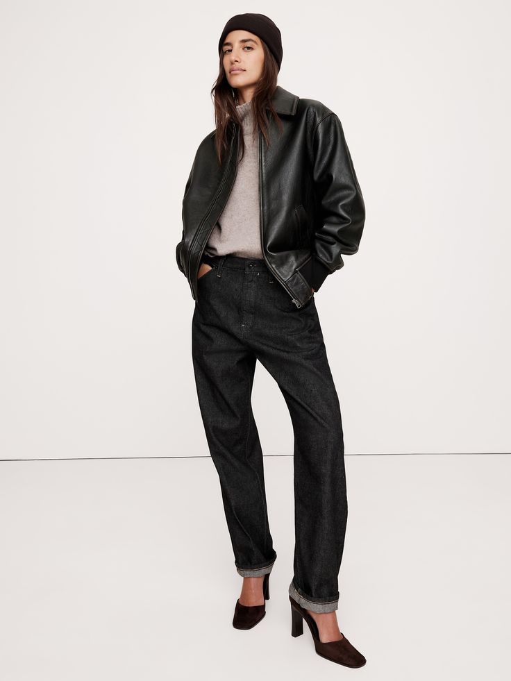 Edgy Jacket, Leather Jacket Outfits, Leather Jacket Black, Outfit Inspo Fall, Black Leather Jacket, Jacket Design, Leather Jackets Women, Fall 2024, Work Fashion