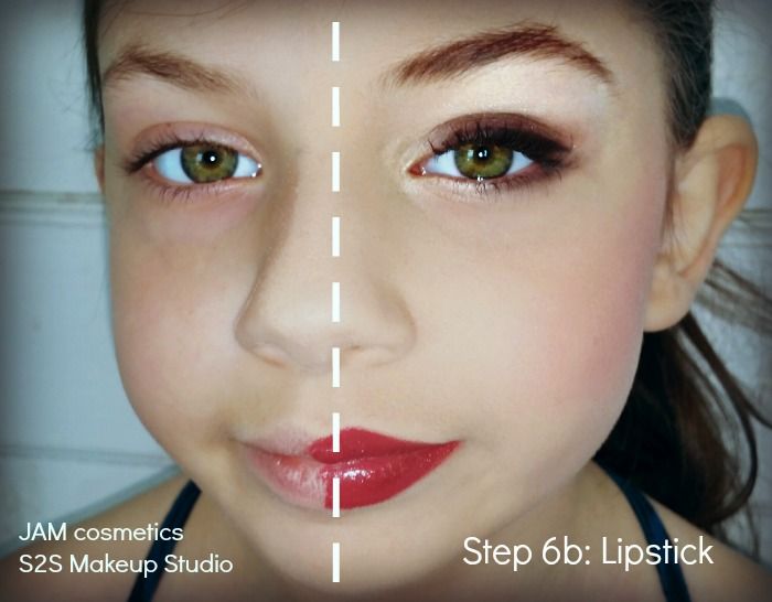 Recital Makeup Step 6b Dance Recital Makeup, Recital Makeup, Dance Competition Makeup, Ballet Makeup, Competition Makeup, Gold Smokey Eye, Easy Dance, Dance Makeup, Makeup Guide