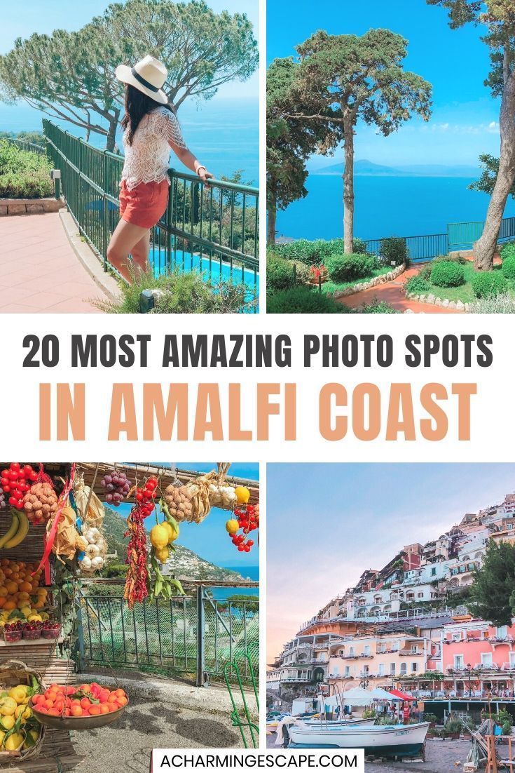 the most amazing photos in amalfi coast, italy