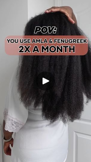 4.8K views · 503 reactions | 🌿 Unlock the secret to massive hair growth🌱 

Here’s how I use Amla and Fenugreek to supercharge my hair growth journey—and you can too! 🌀✨

1️⃣ Amla (Indian Gooseberry):

This superfruit is packed with Vitamin C and powerful antioxidants that help boost collagen production, which is crucial for hair growth. 💥 

For Afro hair, which is naturally more delicate and prone to breakage, Amla strengthens the hair follicles, promotes scalp health, and even reduces hair thinning!

It also fights off dandruff and keeps the scalp clean, creating the perfect environment for growth. I use Amla powder in DIY hair masks and  oil to nourish my scalp and strengthen my strands from root to tip! 🥭💚 

2️⃣ Fenugreek (Methi): These tiny seeds are a powerhouse for hair health! Diy Indian Hair Growth Oil, Amla Powder Hair Mask, Amla Powder Hair, Fenugreek For Hair Growth, Fenugreek For Hair, Amla Powder, Hair Growth Journey, Growing Long Hair Faster, Indian Gooseberry