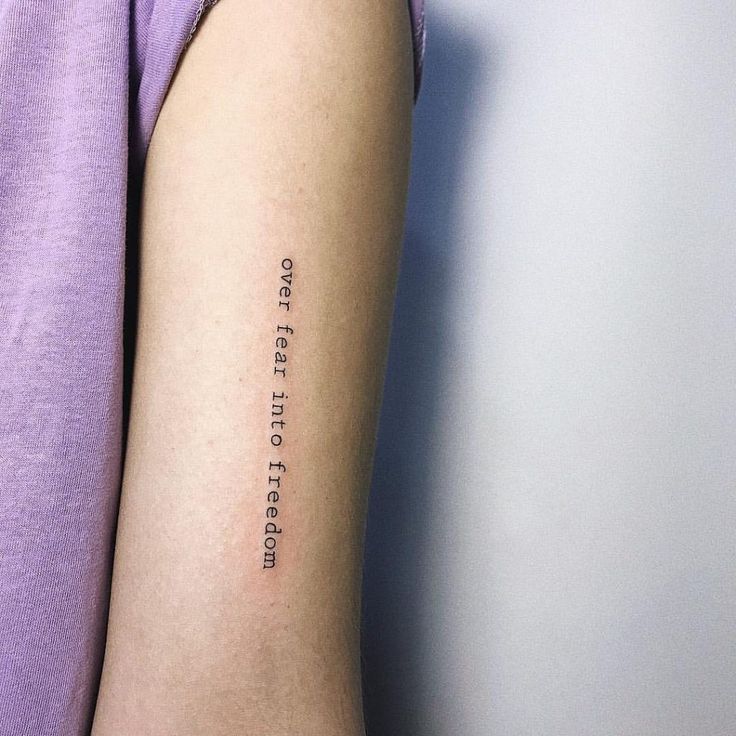 a person with a tattoo on their arm that says, there is no time to stop