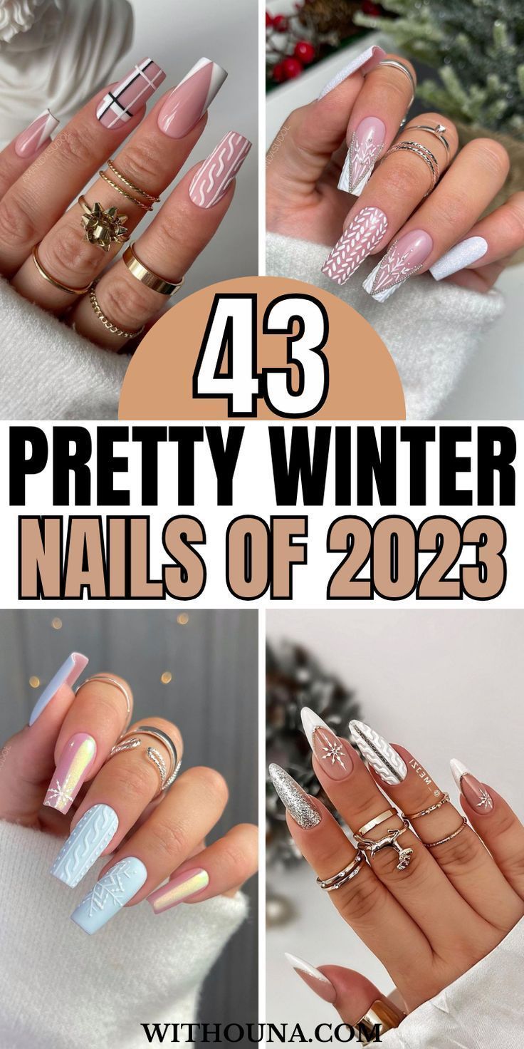 Amazing Fall Nail Ideas | Festive Nail Art Designs| Top Trending Fall Nail | Awesome Winter Nails Cute Winter Nail Designs, Nails Of 2023, Christmas Nail Designs Holiday, Cute Winter Nails, White Christmas Nails, Nails After Acrylics, Snowflake Nail Design, Santa Nails, New Nail Trends