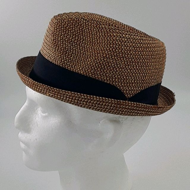 Mens Straw Fedora Hat. These Are Super Comfortable And Stylish. Straw Unisex One Size Fits Most 2 Colors New With Tags Let's Use Know Which Color You Want. Mix Black Mix Brown Classic Brown Flat Bill Straw Hat, Fitted Brown Straw Hat With Short Brim, Classic Brown Flat Bill Sun Hat, Brown Flat Bill Classic Sun Hat, Brown Fitted Flat Bill Straw Hat, Brown Flat Bill Panama Hat For Summer, Fitted Brown Brimmed Sun Hat, Fitted Brown Fedora Sun Hat, Brown Fitted Casual Fedora