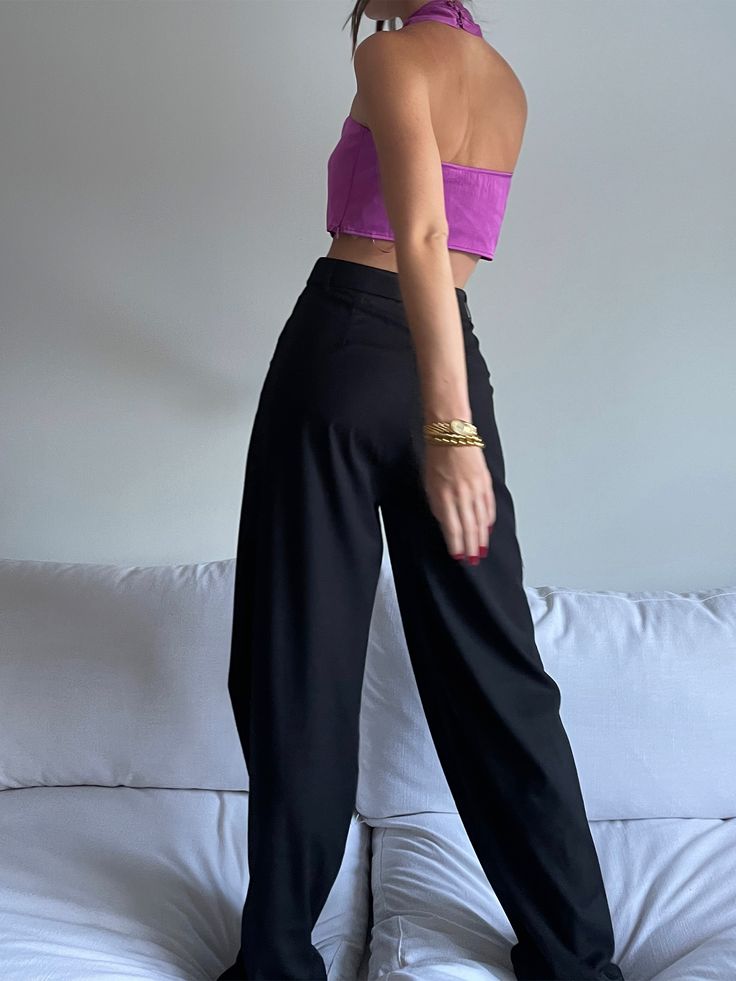 Sit back and relax in our Go with the Flow pants. These wide leg woven pants are perfect for a comfy fit but can even be dressed up into a chic look. Pair these pants with a fitted top or throw on a blazer to complete your look. Trendy High Waist Wide Leg Pants For Date Night, Chic Ankle-length Pantsuit For Party, Chic Wide Leg Pants For Date Night, Wide Leg Pants For Spring Date Night, Wide Leg Pants For Date Night In Spring, Chic Wide-leg Cargo Pants, Chic Party Pantsuit With Straight Pants, Chic Wide Leg Cargo Pants, Chic Wide-leg Dress Pants