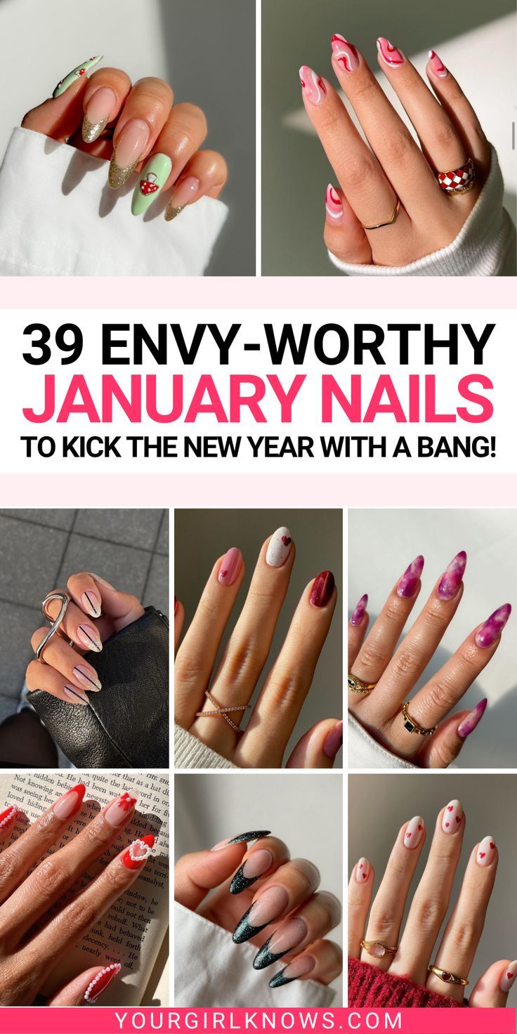 Chase away those chilly January days with these gorgeous, sizzling nail ideas perfect for the season!
Get ready to embrace the winter vibes with these fabulous January nails that are guaranteed to turn heads! Bask in the cozy warmth of the season while rocking nails that are actually hotter than a cup of cocoa. February Nail Art, Cute February Nails, Cute Red Nails, January Nail, Aesthetic Valentines, Valentines Outfit, Cup Of Cocoa, Boyfriend Valentines, Nails Valentines