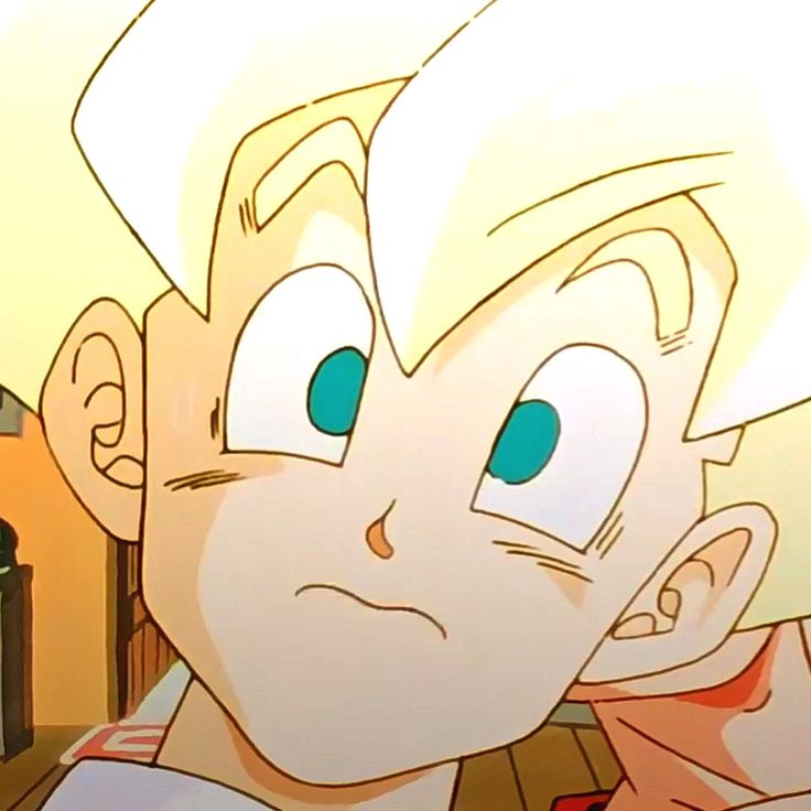 an animated image of a boy with blue eyes looking at something in front of him