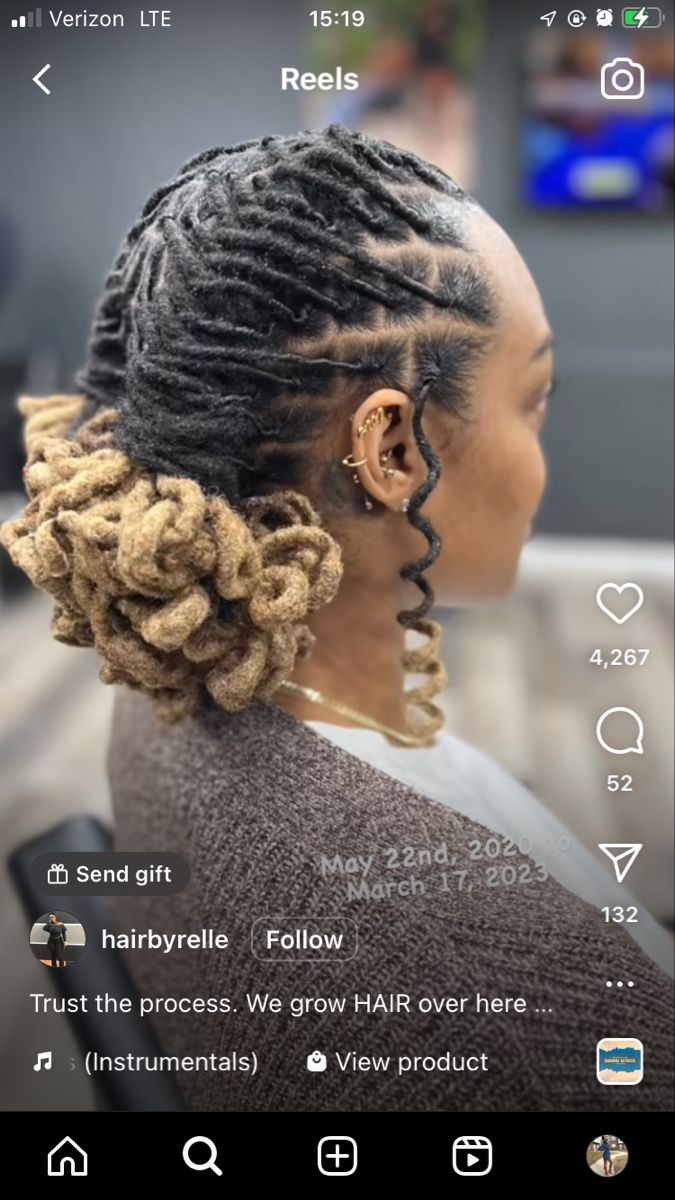 Loc Hairstyles, Beautiful Dreadlocks, Starter Locs, Edgy Hair, Hair Crush, Locs Hairstyles, Loc Styles, Grow Hair, Natural Hair Care