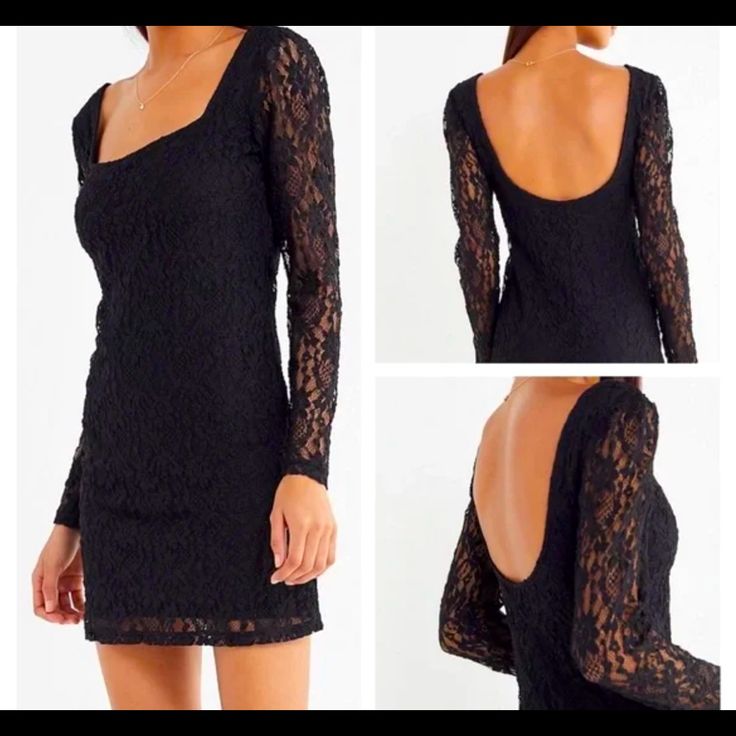 Never Worn, Nwt Lace Long Sleeve Dress, Digital Closet, Lace Long Sleeve, Urban Dresses, Urban Outfitters Dress, Long Sleeve Lace Dress, Long Sleeve Lace, Sleeve Dress, Urban Outfitters