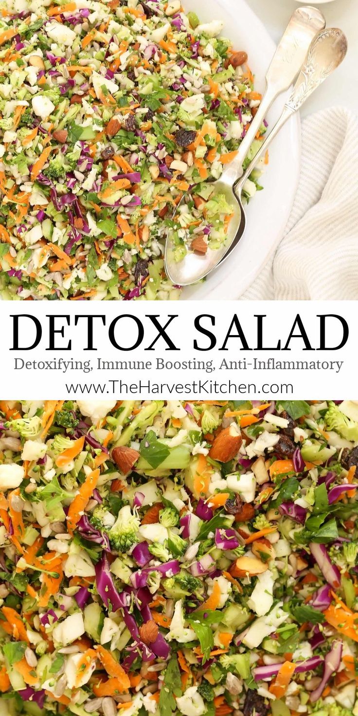 Inflammation Diet Recipes, Detox Salad, Resep Diet, Best Salad Recipes, Mediterranean Diet Recipes, Detox Recipes, Veggie Dishes, Spaghetti Squash, Healthy Salad Recipes