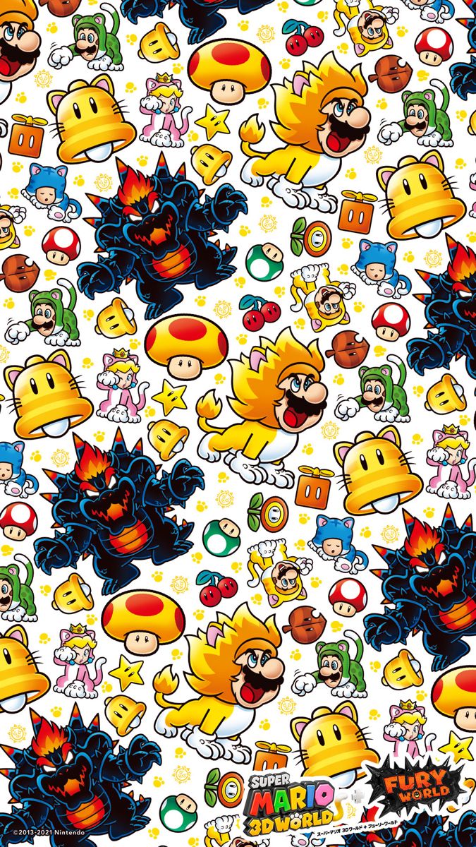 an image of many different cartoon characters on a white background with stars and circles around them