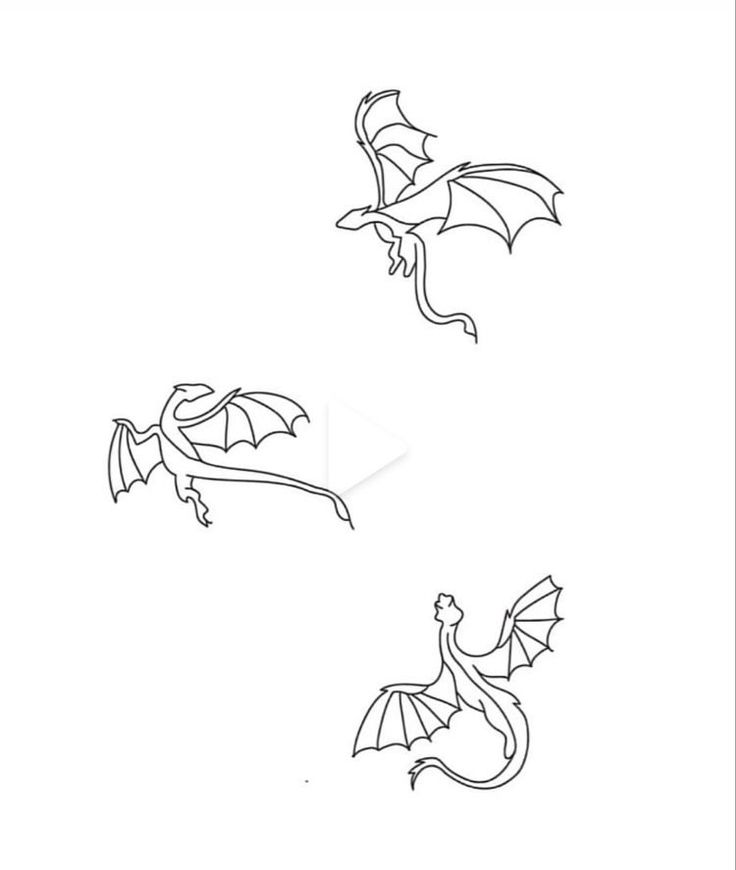 two dragon flying through the air with their wings spread