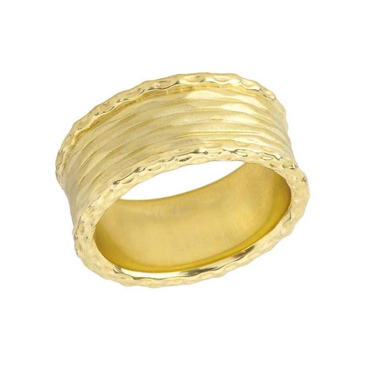 This classic, hammered wedding ring is a design that you will keep for many years to come. Step up and show your love and commitment to the world with this elegant stunning wedding band. Product Information: Metal Type: 10k or 14k Yellow GoldWeight: 10k - 10 g | 14k - 11 g Available In Yellow/Rose/White Gold(10K and 14K) SKU: TKC1798Y Made in USA Elegant Hammered Wide Band Ring, Elegant Hammered Open Band Stackable Rings, Elegant Hammered Rings, Formal Hammered Wide Band Jewelry, Elegant Hammered Thick Band Rings, Classic Hammered Yellow Gold Ring, Elegant Hammered Wide Band Ring For Anniversary, Anniversary Wide Band Stackable Rings, Formal Hammered Wide Band Ring