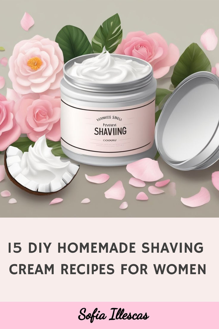 15 DIY Homemade Shaving Cream Recipes for Women Homemade Shaving Cream For Women, Diy Shave Cream, Diy Shaving Cream For Women, Shaving Cream Recipe, Shaving Cream For Women, Diy Shaving Cream, Homemade Shaving Cream, Castille Soap, Silky Smooth Skin