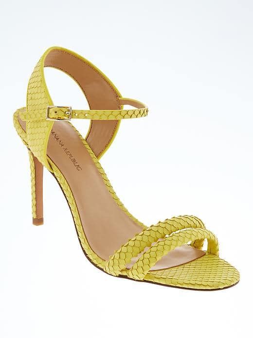 product photo Closed Toe Synthetic Sandals With Heel Loop, Open Toe Heels With Removable Insole, Synthetic Sandals With Textured Footbed And Ankle Strap, Closed Toe Sandals With Heel Strap In Synthetic Material, Closed Toe Sandals With Heel Strap, Yellow Open Heel Synthetic Sandals, Synthetic High Heels With Textured Footbed, Yellow Synthetic Sandals With Heel Loop, Yellow Synthetic Heels With Heel Loop