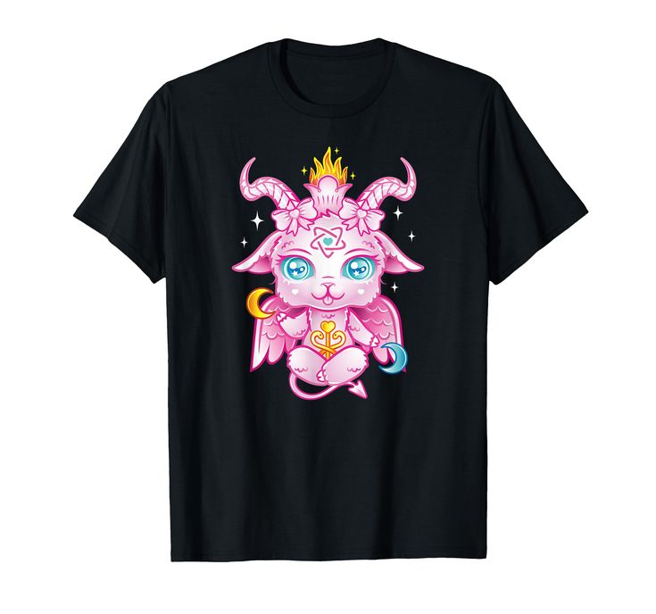 PRICES MAY VARY. With this adorable creepy cute baby baphomet goat you’ll be 666% cute as heck & the cutest occultist at the next demon worship occult party. Be dark on the inside but pastel goth on the outside, grunge goth edgy yami kawaii fashion is the best! Hail Satan! Summon dark lord Lucifer & magical witchy witchcraft while having fun with this cute baphomet! For pagan gothic horror fans, thrash metal listeners, & pastel pink goth aesthetic obsessed with a lil bit of cute style. Be pretty Pastel Pink Goth Aesthetic, Demon Worship, Kawaii Demon, Pink Goth Aesthetic, Lord Lucifer, Yami Kawaii Fashion, Cute Baphomet, Baphomet Goat, Goth Kawaii