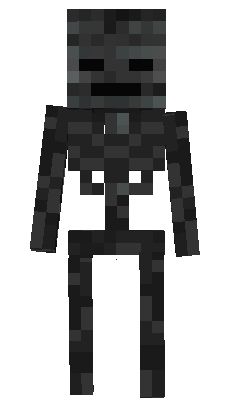 an image of a pixellated character in black and white