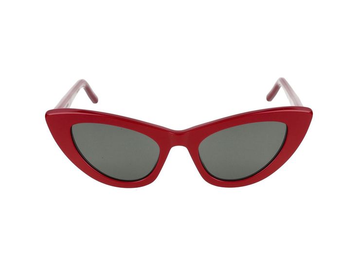 Saint Laurent SL 213 LILY SunglassesGender: WomenMaterial: ACETATEColor: RED RED GREYMade in: ITProduct ID: SL 213 LILY_018*Import tax/duty will be calculated at checkout (If applicable)WARNING CALIFORNIA PROPOSITION 65This product can expose you to chemicals including Nickel (Metallic), which is known to the State of California to cause cancer.For more information go to https://p65warnings.ca.govCalifornia Health & Safety Code Section 25249.6*Shipping eyewear products to US onlyFor US customers Saint Laurent Sunglasses, نظارات شمسية, Unisex Sunglasses, Red And Grey, Health And Safety, Black Metal, Sunglasses Women, Saint Laurent, Lily