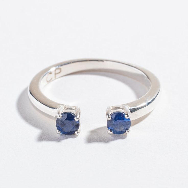 Passage Ring | Angela Monaco Jewelry Adjustable Open Sapphire Ring, Adjustable Birthstone Topaz Open Ring, Adjustable Open Topaz Birthstone Ring, Adjustable Open Topaz Ring As Birthstone, Adjustable Sapphire Open Ring Birthstone, Adjustable Sapphire Birthstone Open Ring, Adjustable Open Sapphire Birthstone Ring, Adjustable Silver Sapphire Open Ring, Adjustable Open Sterling Silver Birthstone Ring