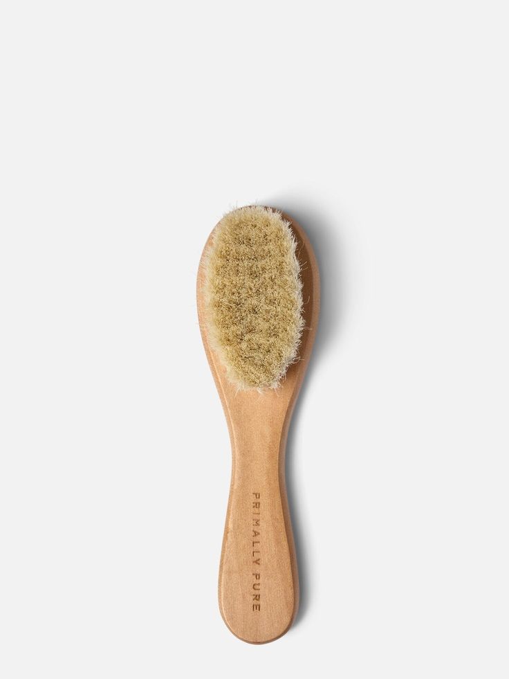 FACIAL DRY BRUSH | Primally Pure Skin Tissue, Morning Skincare, Morning Skin Care Routine, How To Exfoliate Skin, Ancient Beauty, Skincare Tools, Body Cleanser, Beauty Tool, Facial Serum