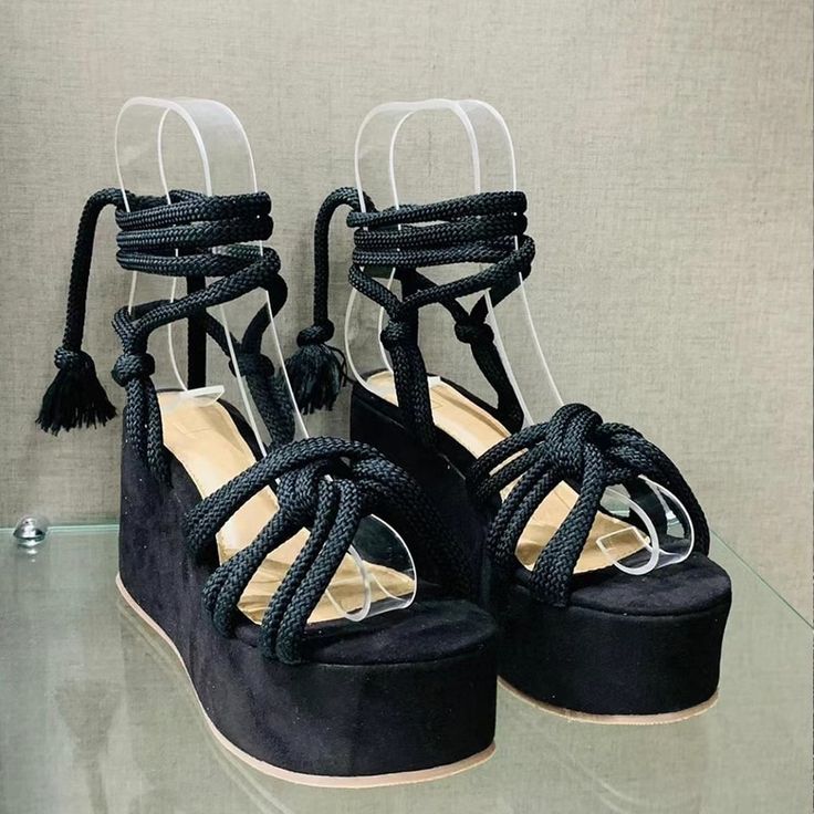 Height Increase, Strappy Platform Sandals, Modern Sandals, Roman Sandals, Womens Sandals Wedges, Sandals Women, Women Sandals, Platform Wedge Sandals, Womens Wedges