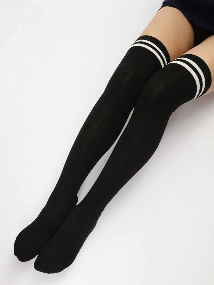 Medias Aesthetic, Fishnet Leggings, Gender Fluid Fashion, Over Knee Socks, Over The Knee Socks, Sheer Tights, Thigh High Socks, Knee Socks, Socks And Tights