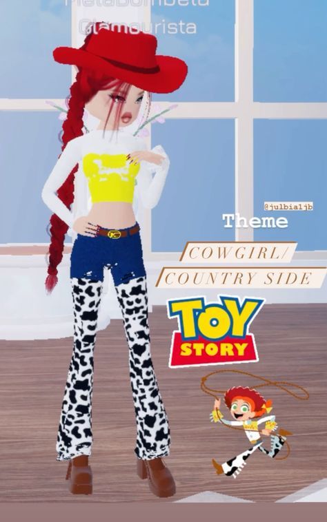 Cow Girl Dress To Impress Roblox Game, Dress To Impress Outfits Roblox Game Theme Contry Glam, Countryside Outfits Dress To Impress, Dress To Impress Roblox Game Outfit Ideas Theme Countryside, Toy Story Cowgirl, Gaming But With Glam Dress To Impress, Dress To Impress Buzz Lightyear, Dti Theme Countryside, Country Side Dti Ideas