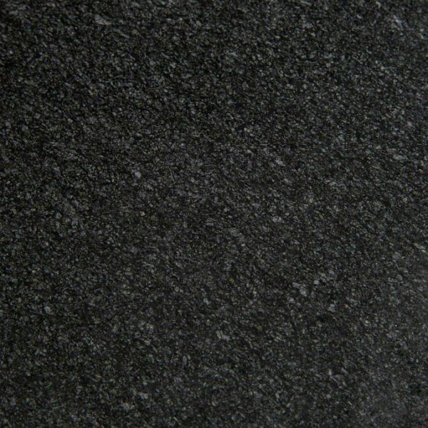 black granite textured with white dots on it