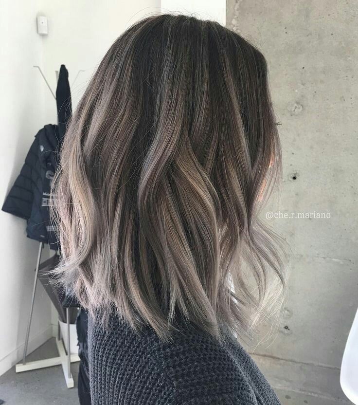 ♥ Medium Ash Brown Balayage♥ Ash Brown Hair Color, Short Ombre Hair, Ash Brown Hair, Hair Color Balayage, Hair Envy, Hair Color Trends, Brown Hair Colors, Blonde Highlights, Ombre Hair