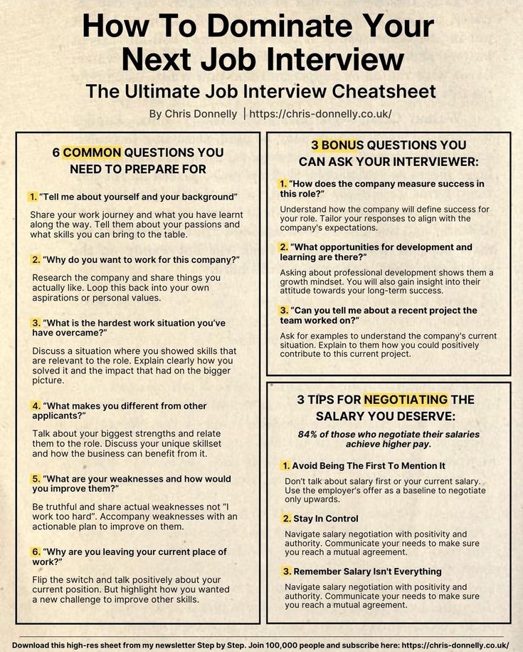 the job interview question sheet is shown in this ad for an upcoming job interviews program