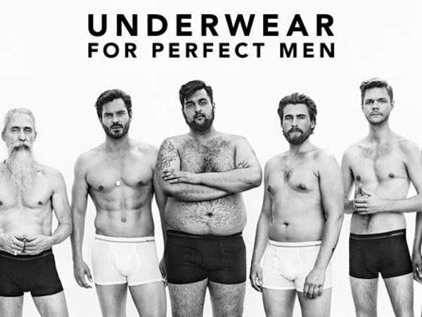 ICYMI, women aren't the only humans who struggle with finding body positivity. Men and male-presenting individuals experience their fair share of grappling with body image, too. This is precisely why Dressmann's "Underwear For Perfect Men" ad is so amazing. It reminds us that in conversations about Paz Mental, Intersectional Feminism, Body Confidence, Body Positive, Equal Rights, Body Love, Grappling, Faith In Humanity, Body Image