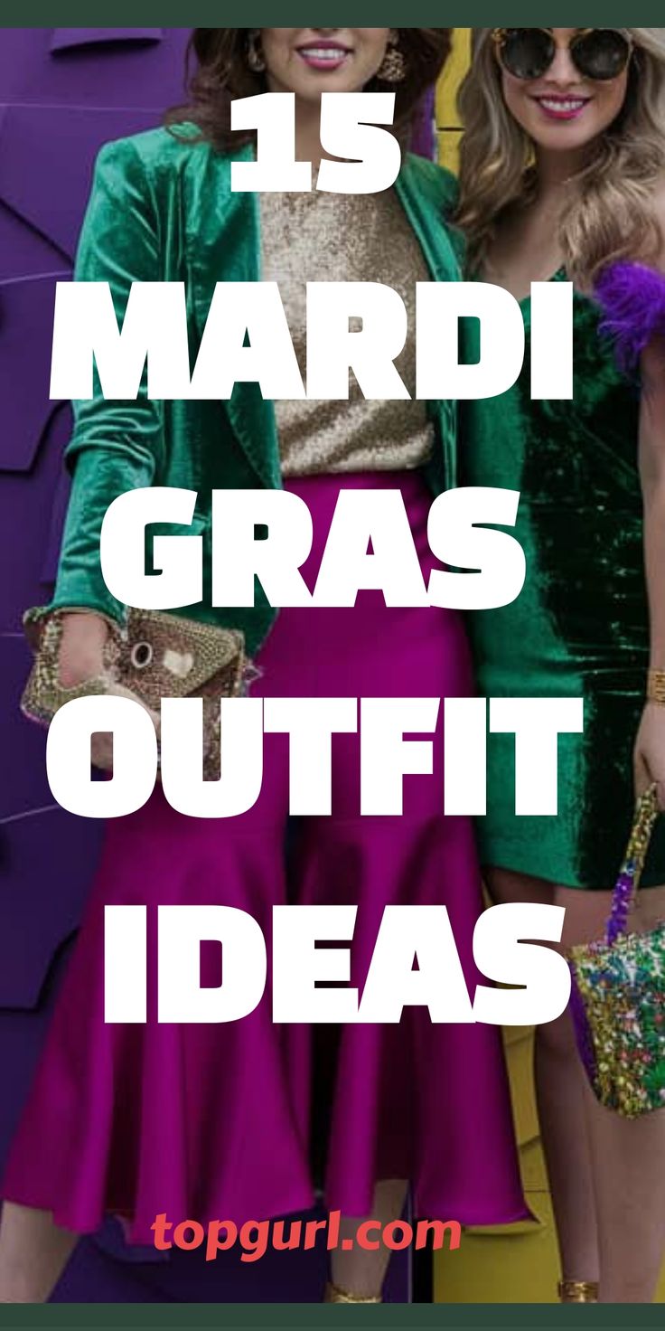 15 Fabulous Mardi Gras Outfit Ideas to Let the Good Times Roll Mardi Gras Jacket Diy, Mardi Gras Outfits For Men, Mardi Gras Party Outfits For Women, Mardi Gras Outfit Ideas For Women, Mardi Gras Prom Dress, Mardi Gras Costume Diy, Mardi Gras Clothes, Mardi Gras Masquerade Party Outfit, What To Wear To Mardi Gras New Orleans