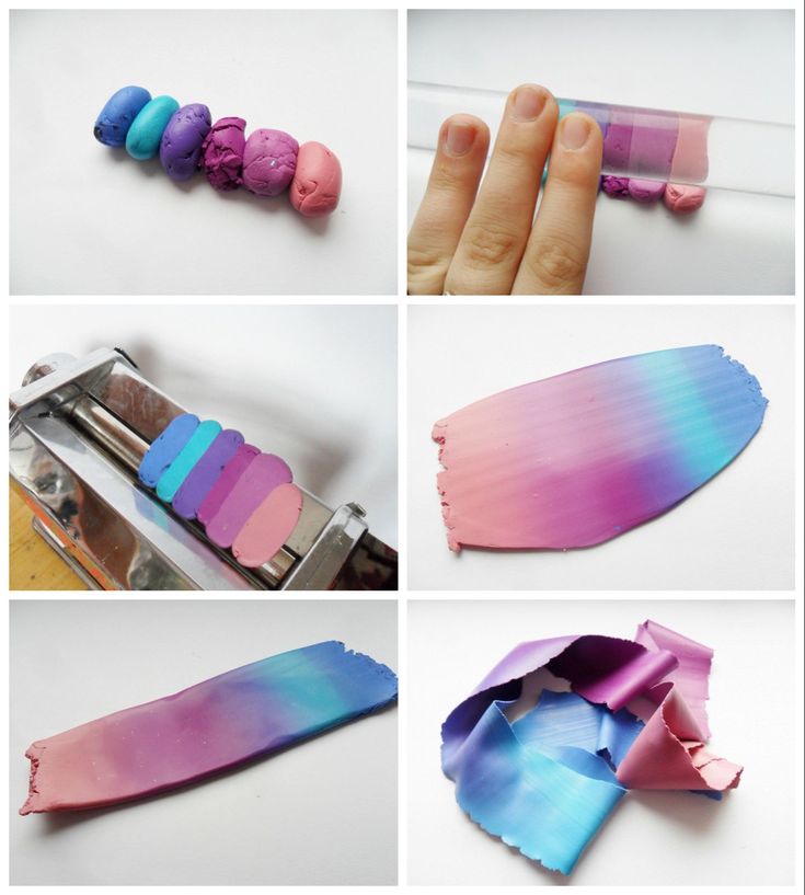 the process of making rainbow colored paper