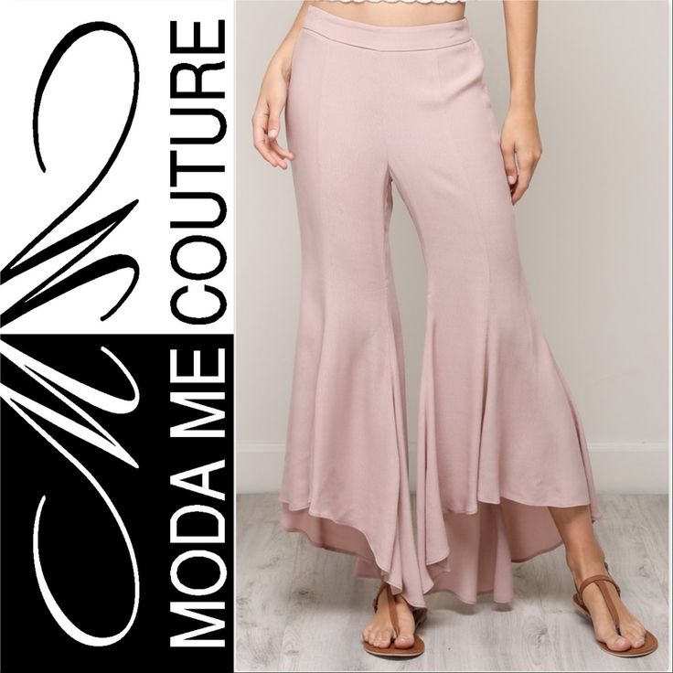 These Pants Are So Insta Chic. They Are So Classy!! They Feature A Fitted Waist And Flowing Bell/Flared Bottom. 52% Polyester 48% Viscose Size Tags Are Letters Xs 0 S 2/4 Search: Anthro Contemporary Wedding Guest Business Modest Church Casual Dressy Preppy Fun Trendy Festival Preppy Casual Womens Revolve Work Sexy Wear Reformation Puff Coachella Beachy Festival Professional Office Work Chic Trendy Popular Swim Contemporary Layering Engagement Party Bachelorette Cruise Travel Free People Layer Ca Summer Flare Bottoms, Elegant Flare Wide Leg Pants For Summer, Chic Summer Pants For Night Out, Chic Fitted Wide Leg Pants For Summer, Fitted Wide Leg Summer Pants, Chic Pants For Summer Night Out, Fitted Wide Leg Pants For Summer Day Out, Fitted Wide Leg Pants For Summer Nights Out, Fitted Wide Leg Ankle-length Pants For Summer