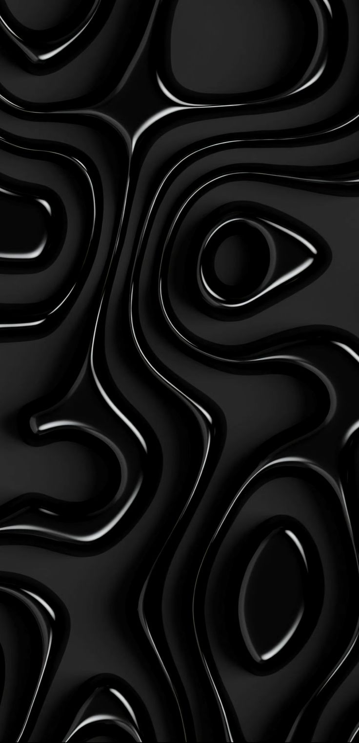 an abstract black and white background with wavy lines